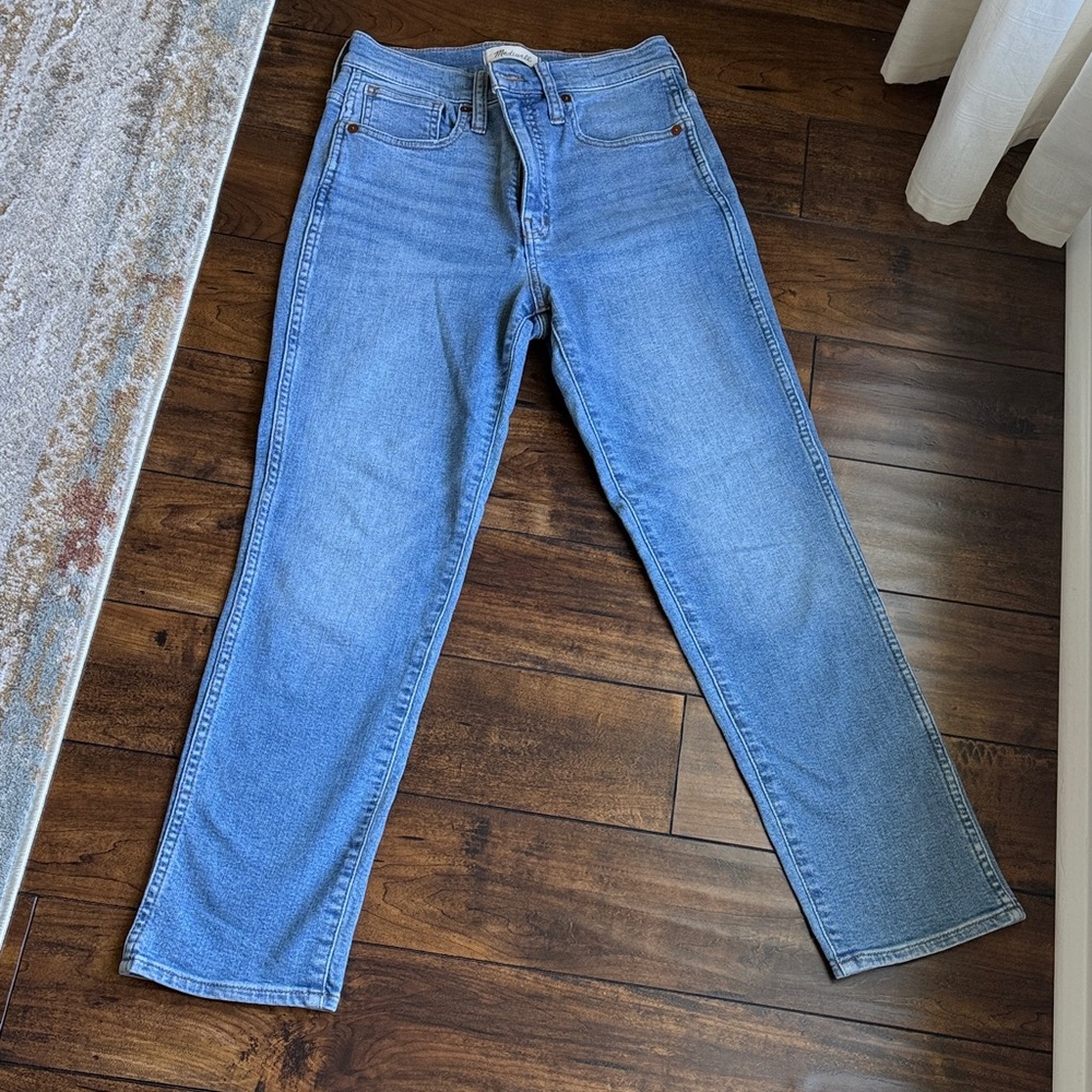 Madewell Light Blue Straight Leg Jeans